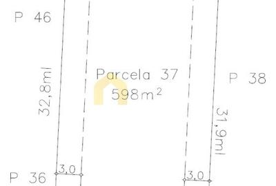 Teren 598mp Sub Coasta / Strada Principala - 9