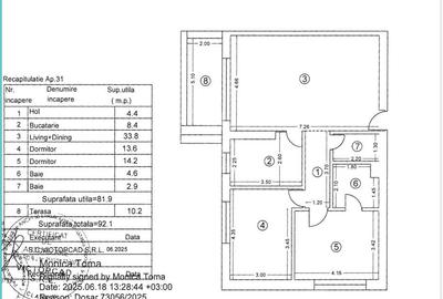 Apartament 3 camere de inchiriat, parcare, Baneasa-Aviatiei, bloc nou - 13