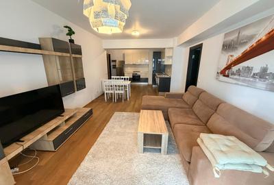 Apartament cu 2 camere semidecomandat, mobilat în Aviației