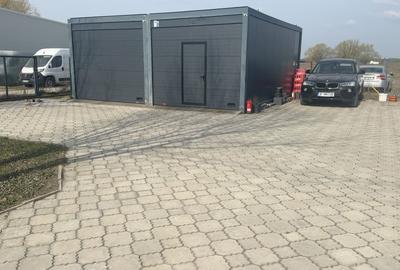 Teren ve vanzare cu 3 hale Domnești Șoseaua Curtea Domnească - 3