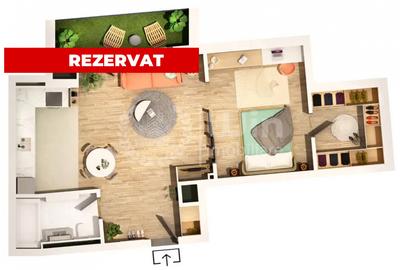 Apartamente 2 camere in imobil nou premium | Etaj 1 | Parcul Central - 1