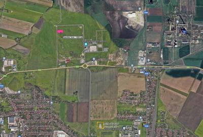 Teren logistic de vânzare 5.000 mp – acces Centura Arad | PUZ aprobat - 5