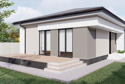 OFERTA Vile individuale parter, 4 camere, teren 410 mp, Clinceni! - 3