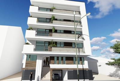 Central- Bd Mamaia, cladire  noua 2024, S+P+5E, 1300mp desfasurati