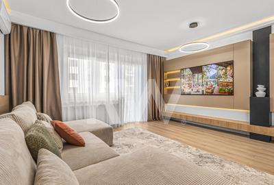 Apartament cu 3 camere decomandat, mobilat în Tractorul