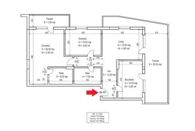 Apartament Cu Terasa 3 Camere Spatios Sector 3 Ozana Titan - 3