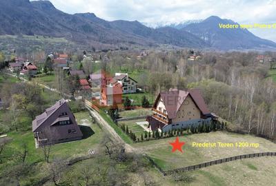 Teren Premium 1.200 mp | Bran - Predelut | Vedere spre Bucegi și Piatra Craiului - 3