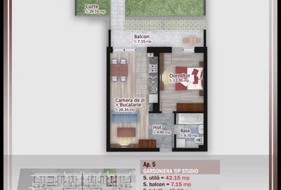 Apartament 2 camere+GRADINA,Theodor Pallady,Titan,Metrou,OPORTUNITATE - 1