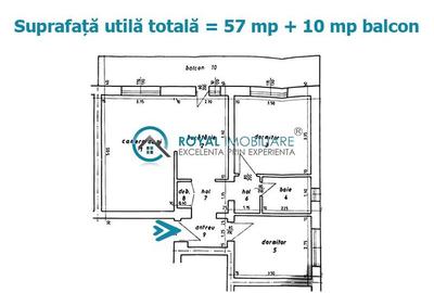 Royal imobiliare - Vanzare apartament 3 camere zona Marasesti - 8