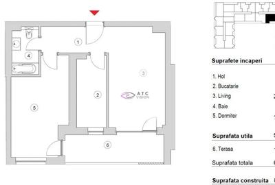 Apartament 2 camere - 13 Septembrie - Sebastian - Vulcan Residence - 8