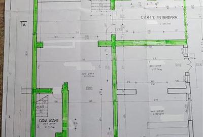 Spatiu comercial de inchiriat, curte interioara, 147mp utili, central, Harman - 5
