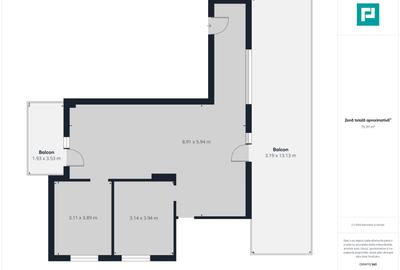 Apartament 3 camere, zona Torontalului - 11
