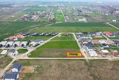 Teren Construcții intravilan de 746 mp, în Moșnița Nouă