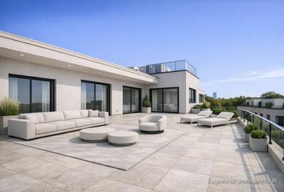 Penthouse Kiseleff cu terasa spectaculoasa de 110 mp, în complex rezidențial - 1