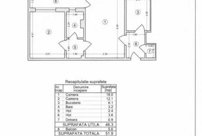 Apartament 2 Camere | Lujerului | Balcon | Renovat Recent | Proximitate Metrou - 11