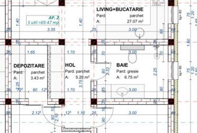Apartament cu 3 camere si curte de 170 mp - Mosnita Noua - Zona Kaufland - 4