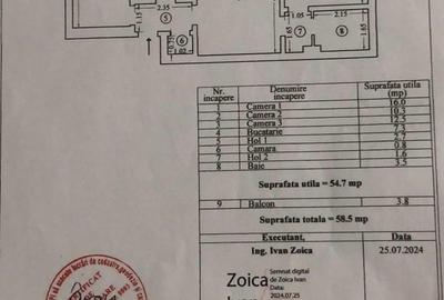 Apartament 3 camere, Tomis 2 – renovat, mobilat, utilat, 59 mp, etaj 3/4. - 32