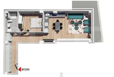 Comision 0!Apartament 2 camere, confort sporit,Bloc Nou,Petrom Calea Baciului - 2