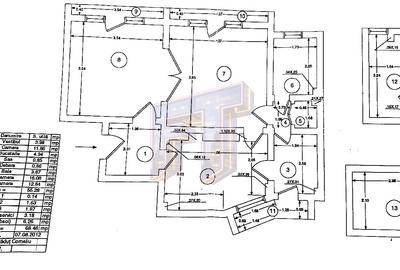 Apartament 3 camere Piața Unirii, 2 minute metrou, boxă și cameră de serviciu - 10