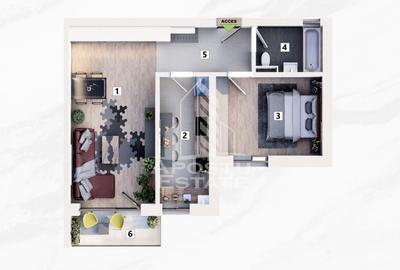 Apartamente cu 2 camere de vanzare, parcare inclusa, Mehala Timisoara - 19