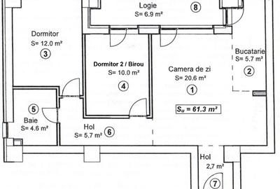 Apartament 3 camere ultracentral - Timisoara, complex City Of Mara (proprietar) - 8
