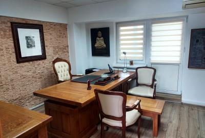 Libertatii-rond cosbuc,5cam ideal firma,et1,mobilat birouri,lux,120 mp,900 eur - 5