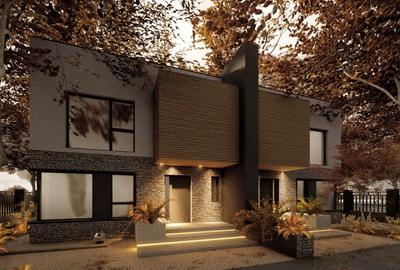 Zona Chitila – strada Ana Ipătescu | Vilă individuală cuplată P+1 | construcție - 1