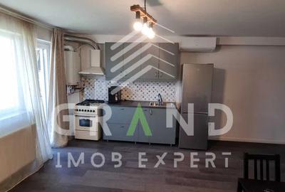 Apartament cu 2 camere semidecomandat, mobilat în Dâmbul Rotund