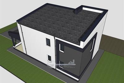 Teren cu autorizatie pentru vila 5 camere, 3 bai, P+1E, de vanzare in Valea Adan - 6