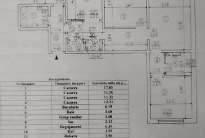DE VANZARE-APARTAMENT 4 CAMERE-ALEXANDRU CEL BUN - 1