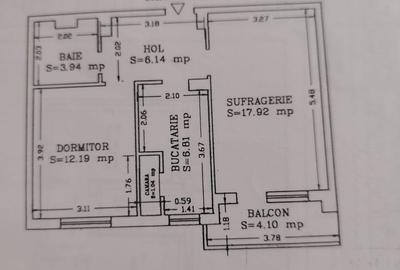 Tomis 1, apartament cu doua camere decomandate. - 8