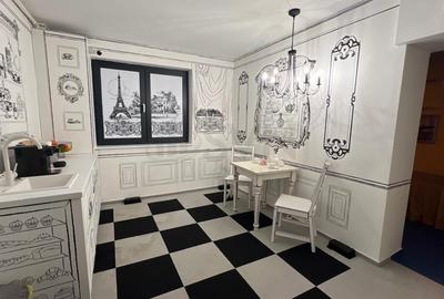 Apartament cu 6 camere decomandat, mobilat în Pipera