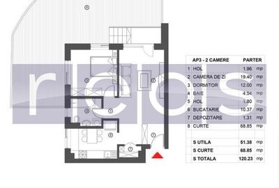 VANZARE 2 CAMERE 63MP | SOS NORDULUI | BLOC NOU | LOC PARCARE | TERASA - 18