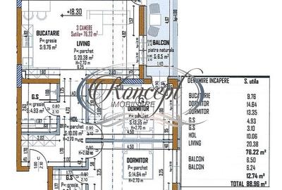 Apartament nou cu 2 balcoane in Marasti - 5
