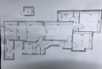 Apartament 4 Camere Piata Romana Nemobilat 5 min metrou - 9