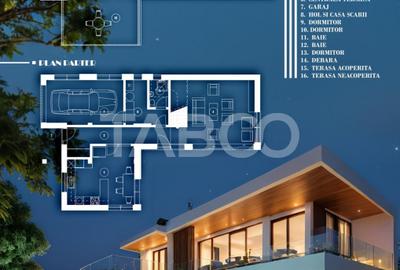 Vila moderna premium de vanzare 5 camere curte si piscina Sannicoara - 4