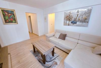 2 camere Sala Palatului etaj 4, 65 mp,  bloc 1960, mobilat, balcon, renovat - 4