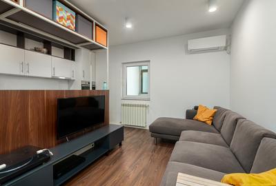 Ghica Plaza, 2 camere + birou, 2 bai, etaj 3/4,  parcare - 9