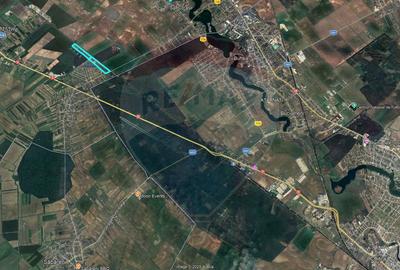 Teren intravilan 19,3 ha/locatie strategica, acces linie CFR/Gulia - 7
