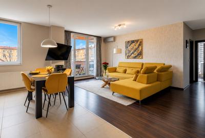Apartament 2 camere, finisaje lux, complet mobilat si utilat. - 1
