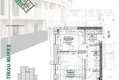 Apartament  2 camere tip studio – VIVAT Residence, Târgu Mureș - 8