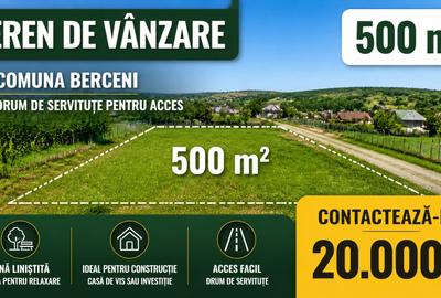 Teren perfect pentru casă sau investiție Comuna Berceni - 1