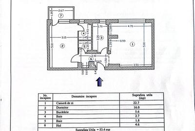 Apartament 2 camere decomandat | 59 mp | | Ultracentral – Cismigiu - 9