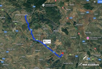 Teren Salicea, acces bun, utilitati, zona de case noi, 2350 mp, 23m x 100m - 2