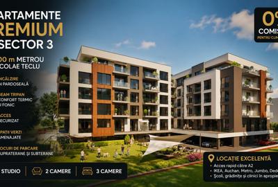 0% Comision | Garsoniera Sector 3 | Proiect nou | 900 m metrou Nicolae Teclu - 1