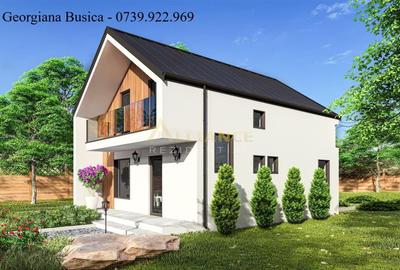 Casa individuala P+1E || 4 camere 2 bai || teren 300mp || Str Miorita - 1