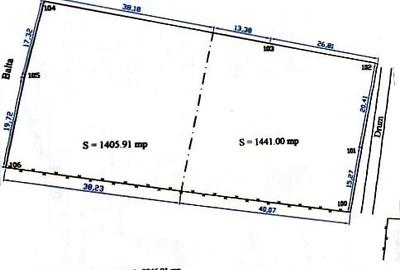Teren INTRAVILAN cu deschidere la balta - 5