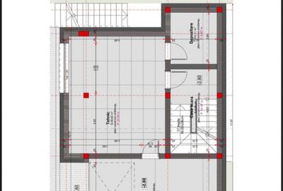 Casa spatioasa 220mp, 550mp teren, Chinteni - 5