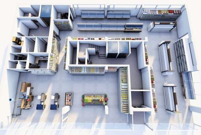 Spatiu Comercial 527 mp DE VANZARE, Ideal Supermarket, Zona Coresi - 1