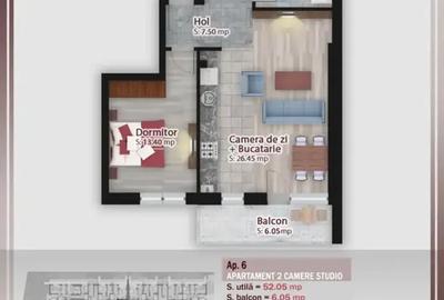 Apartament cu 2 camere decomandat în Theodor Pallady